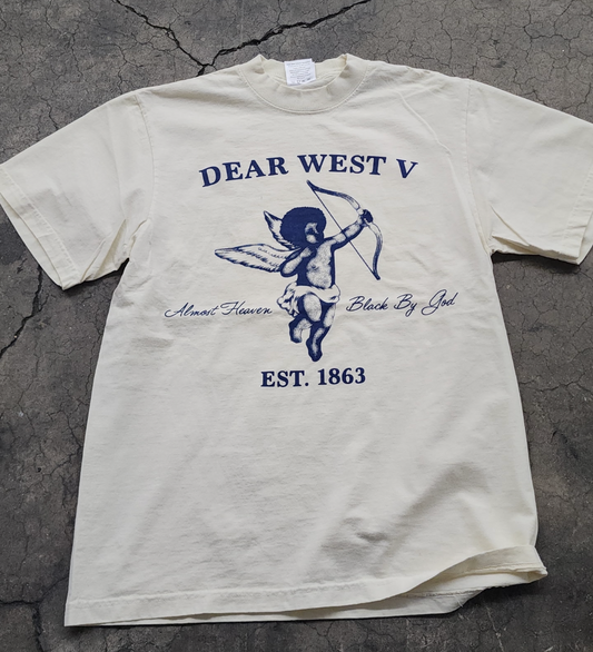 Dear West V - Cream T